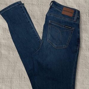 Calvin Klein Jeans Men's Dark Blue Skinny Jeans